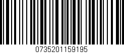Código de barras (EAN, GTIN, SKU, ISBN): '0735201159195'