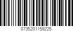 Código de barras (EAN, GTIN, SKU, ISBN): '0735201159225'