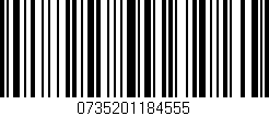 Código de barras (EAN, GTIN, SKU, ISBN): '0735201184555'