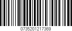 Código de barras (EAN, GTIN, SKU, ISBN): '0735201217369'