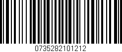 Código de barras (EAN, GTIN, SKU, ISBN): '0735282101212'