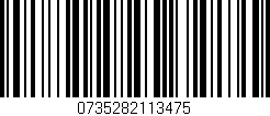 Código de barras (EAN, GTIN, SKU, ISBN): '0735282113475'