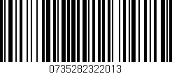 Código de barras (EAN, GTIN, SKU, ISBN): '0735282322013'