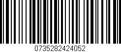 Código de barras (EAN, GTIN, SKU, ISBN): '0735282424052'