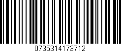 Código de barras (EAN, GTIN, SKU, ISBN): '0735314173712'