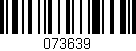 Código de barras (EAN, GTIN, SKU, ISBN): '073639'
