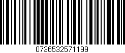 Código de barras (EAN, GTIN, SKU, ISBN): '0736532571199'