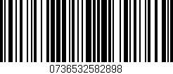 Código de barras (EAN, GTIN, SKU, ISBN): '0736532582898'