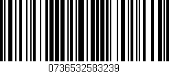 Código de barras (EAN, GTIN, SKU, ISBN): '0736532583239'