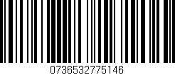 Código de barras (EAN, GTIN, SKU, ISBN): '0736532775146'