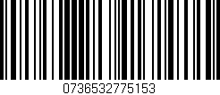 Código de barras (EAN, GTIN, SKU, ISBN): '0736532775153'
