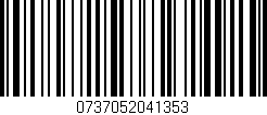 Código de barras (EAN, GTIN, SKU, ISBN): '0737052041353'