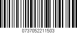 Código de barras (EAN, GTIN, SKU, ISBN): '0737052211503'