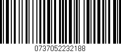 Código de barras (EAN, GTIN, SKU, ISBN): '0737052232188'