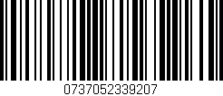 Código de barras (EAN, GTIN, SKU, ISBN): '0737052339207'