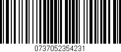 Código de barras (EAN, GTIN, SKU, ISBN): '0737052354231'