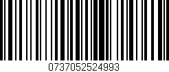Código de barras (EAN, GTIN, SKU, ISBN): '0737052524993'