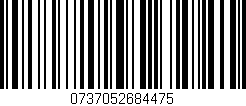 Código de barras (EAN, GTIN, SKU, ISBN): '0737052684475'
