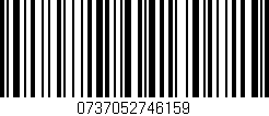 Código de barras (EAN, GTIN, SKU, ISBN): '0737052746159'