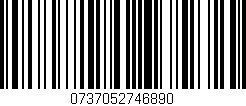 Código de barras (EAN, GTIN, SKU, ISBN): '0737052746890'