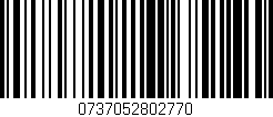 Código de barras (EAN, GTIN, SKU, ISBN): '0737052802770'