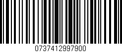 Código de barras (EAN, GTIN, SKU, ISBN): '0737412997900'