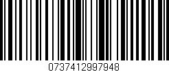 Código de barras (EAN, GTIN, SKU, ISBN): '0737412997948'