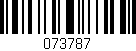 Código de barras (EAN, GTIN, SKU, ISBN): '073787'