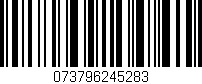 Código de barras (EAN, GTIN, SKU, ISBN): '073796245283'