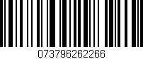 Código de barras (EAN, GTIN, SKU, ISBN): '073796262266'
