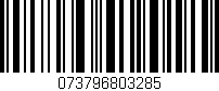 Código de barras (EAN, GTIN, SKU, ISBN): '073796803285'