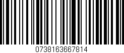 Código de barras (EAN, GTIN, SKU, ISBN): '0738163667814'