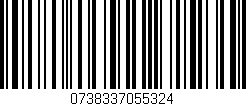 Código de barras (EAN, GTIN, SKU, ISBN): '0738337055324'