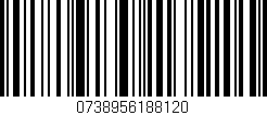 Código de barras (EAN, GTIN, SKU, ISBN): '0738956188120'
