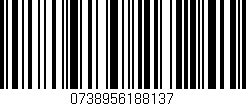 Código de barras (EAN, GTIN, SKU, ISBN): '0738956188137'