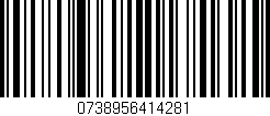 Código de barras (EAN, GTIN, SKU, ISBN): '0738956414281'
