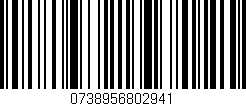 Código de barras (EAN, GTIN, SKU, ISBN): '0738956802941'