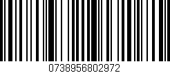 Código de barras (EAN, GTIN, SKU, ISBN): '0738956802972'