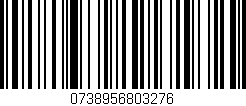 Código de barras (EAN, GTIN, SKU, ISBN): '0738956803276'