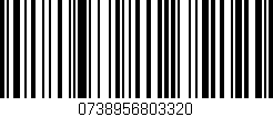 Código de barras (EAN, GTIN, SKU, ISBN): '0738956803320'