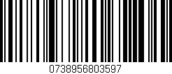 Código de barras (EAN, GTIN, SKU, ISBN): '0738956803597'
