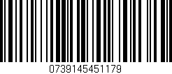 Código de barras (EAN, GTIN, SKU, ISBN): '0739145451179'
