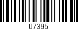 Código de barras (EAN, GTIN, SKU, ISBN): '07395'