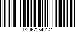 Código de barras (EAN, GTIN, SKU, ISBN): '0739672549141'
