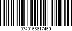 Código de barras (EAN, GTIN, SKU, ISBN): '0740166617468'