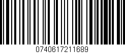 Código de barras (EAN, GTIN, SKU, ISBN): '0740617211689'