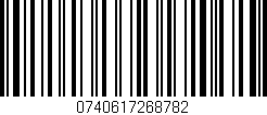 Código de barras (EAN, GTIN, SKU, ISBN): '0740617268782'
