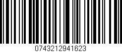 Código de barras (EAN, GTIN, SKU, ISBN): '0743212941623'