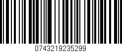 Código de barras (EAN, GTIN, SKU, ISBN): '0743219235299'