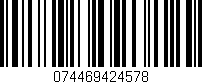 Código de barras (EAN, GTIN, SKU, ISBN): '074469424578'